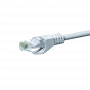 Cabo de rede patch DSIT CAT5e U/UTP, 20 m, branco, 100% cobre, RJ45, 1 Gbit/s