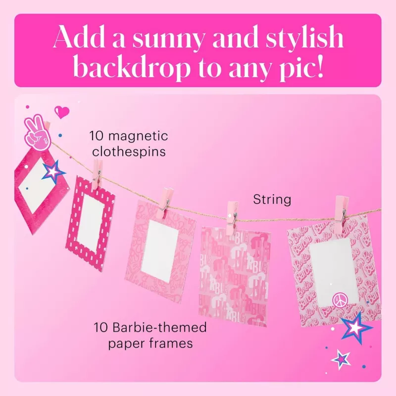 Moldura de papel Kodak x Barbie para fotos 2x3 inch, 10 unidades (RODB2X3FRSQ)