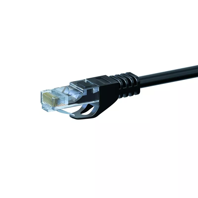 Cabo de rede DSIT DC-50-500 CAT5e U/UTP, 50 m, preto, 100 % cobre