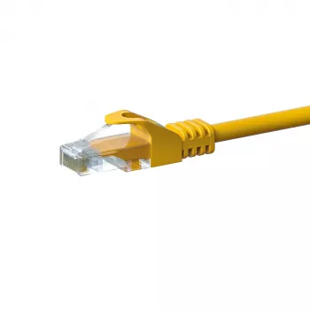 Cabo de rede DSIT CAT5e U/UTP 50m amarelo 100% cobre
