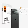 Spigen Optik Pro Glas.tR EZ Fit Proteção de Câmara Pack de 2 para Google Pixel 11 Transparente