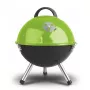 FIELDMANN FZG 1000G Grelhador a Carvão, 44 cm Grelha Cromada, Corpo em Aço Esmaltado, Suporte de Três Pernas, Recolhedor de Cinzas Removível, Preto