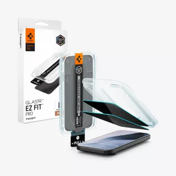 Spigen GLAS.tR EZ Fit Pro AC Privacy Película de Proteção de Ecrã Pack de 2 para Google Pixel 9 Pro XL / 10 Pro XL / 11 Pro XL