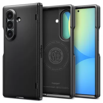 Spigen Slim Armor Pro MagSafe Capa para Samsung Galaxy Z Fold 8 Ultra Preto