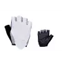 Author Lady Sport Luvas de Ciclismo para Mulher com Dedos Curtos, Preto/Branco, Tamanho S