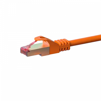 DSIT CAT 6 S/FTP LSOH Cabo de Patch de Rede 10m Laranja