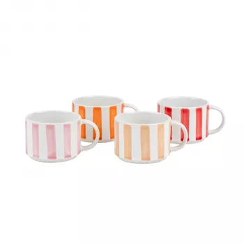 Conjunto de canecas de café Leopold Vienna Franca, 4 peças LV125000
