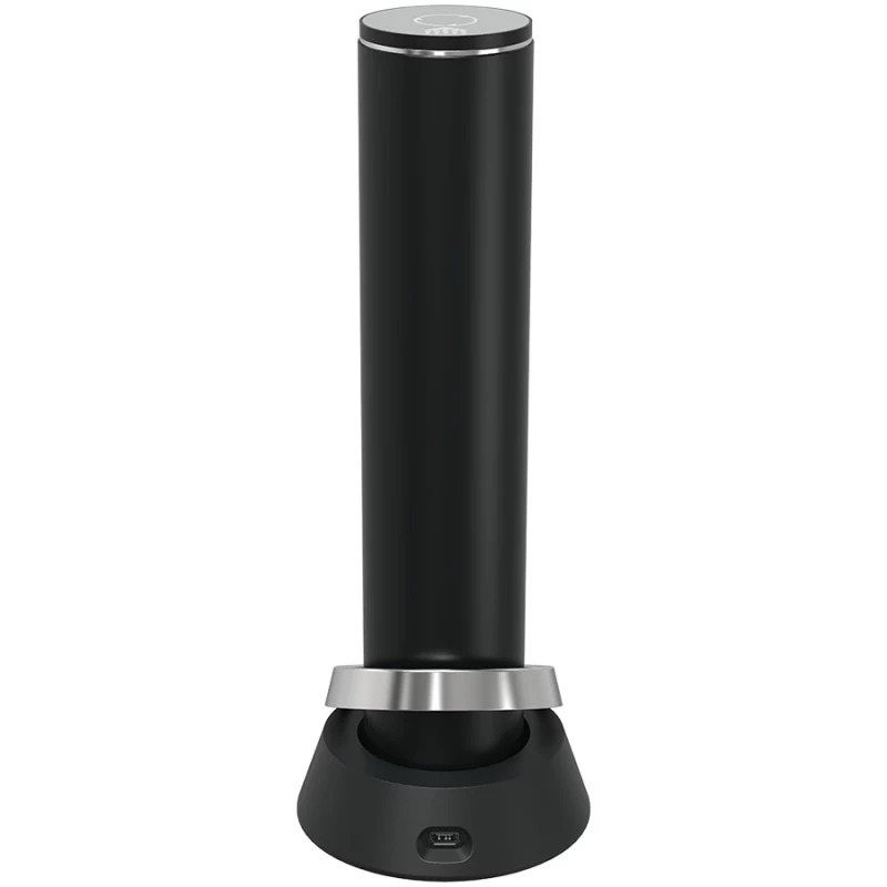 Prestigio Maggiore abre-garrafas de vinho automático, preto/prateado (PWO104SL)