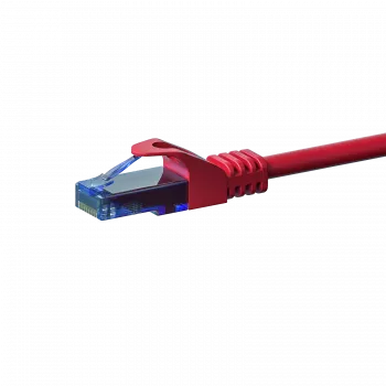 Cabo de rede DSIT CAT6a 100% cobre - U/UTP - 2 metros - vermelho (DC-U6A5-020)