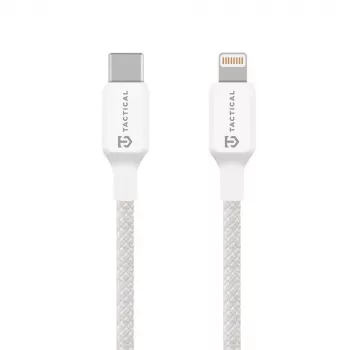 Cabo Tactical Stitch Thread USB-C para Lightning, branco