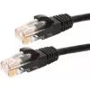 Cabo de rede DSIT CAT6a 100% cobre - U/UTP - 7,5 m - preto
