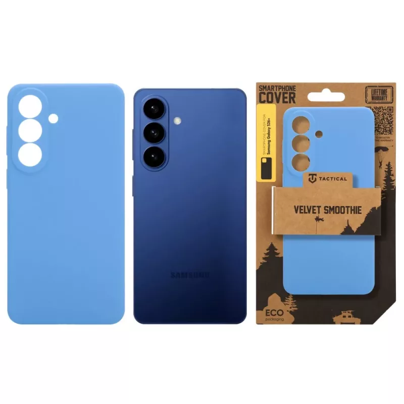 Capa traseira Tactical Velvet Smoothie Galaxy S26+ Avatar Series - Preto meia-noite