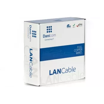 Cabo DSIT DANICOM CAT6 UTP 50m condutor sólido LSZH (Dca)