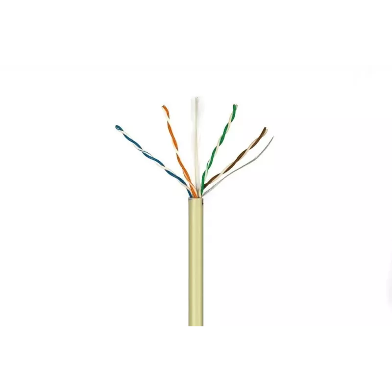 Cabo DSIT DANICOM CAT6A 100% cobre U/UTP 305m condutor sólido - LSZH (Cca) (DC-UTP6A-305S-CCA)