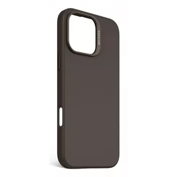 DECODED Capa de silicone antibacteriana para iPhone 16 Pro Max MagSafe preta