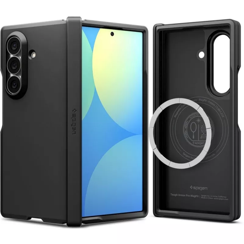 SPIGEN Tough Armor Pro MagSafe Capa para Samsung Galaxy Z Fold 8 Ultra - preto