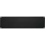 DS-IT 19 polegadas painel cego 3U chapa de aço preto (DS-Blind3)