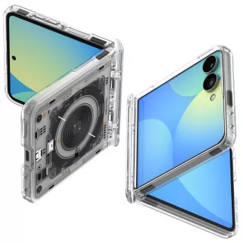 SPIGEN Ultra Hybrid Pro MagSafe Capa para Samsung Galaxy Z Flip8 Neo One – Transparente