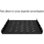 Prateleira 1U DSIT DS-FH80 para armários de servidor com 800 mm de profundidade