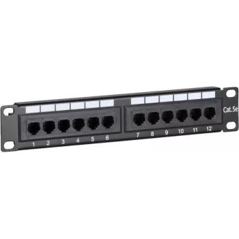 DSIT DS-10Patch5-12UTP 10 polegadas 12 portas UTP CAT 5e patch panel