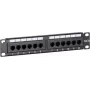 DSIT DS-10Patch5-12UTP 10 polegadas 12 portas UTP CAT 5e patch panel