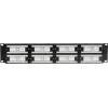 DSIT DS-Patch6-48UTP CAT6 UTP 19 polegadas 48 portas patch panel de rede, 1U, preto
