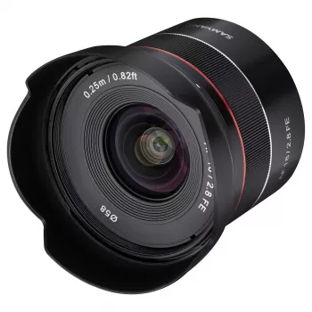 Objetiva Samyang AF 18mm F2.8 FE para Sony E (F1214606101)