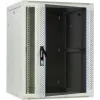 DSIT 12U armário de servidor de parede com porta de vidro, branco, 600x600x635 mm