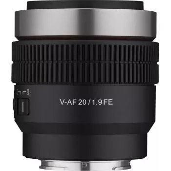 Samyang V-AF 20mm T1.9 objetiva para Sony (F1213506101)