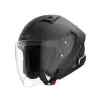 Capacete aberto inteligente Sena Outstar 2 com intercomunicador Mesh, preto mate, tamanho S