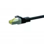 Cabo de patch de rede DSIT Cat.7 S/FTP PiMF RJ45, 30 m, preto