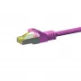 Cabo de rede DSIT RJ45 S/FTP (PiMF) Cat.7, rosa, 50 m (DC-79-500)