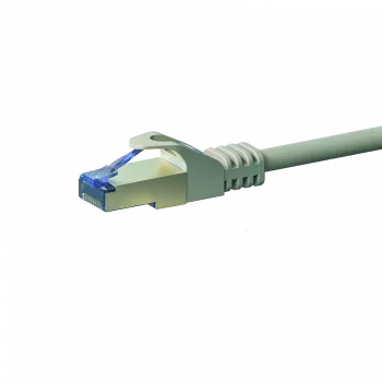Cabo de patch de rede DSIT CAT 6a S/FTP LSOH, 0,5 m, cinzento (DC-6A1-005)