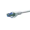 Cabo de rede DSIT CAT 6a LSOH - S/FTP - 2 metros - branco (DC-6A2-020)