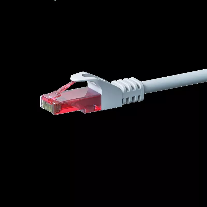 Cabo de rede DSIT DC-62-100 CAT6 U/UTP, 10 m, branco, 100 % cobre