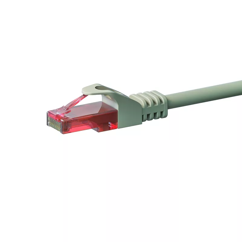 Cabo de rede DSIT CAT6, U/UTP, 20 m, cinzento, 100% cobre (DC-61-200)