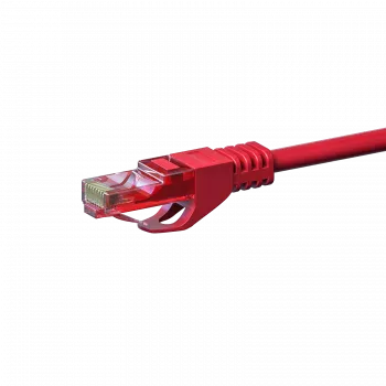 Cabo de rede DSIT CAT6 100% cobre U/UTP 30 m vermelho (DC-65-300)