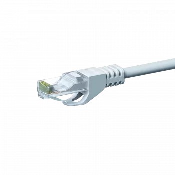 Cabo de rede DSIT CAT 6 U/UTP - 7,5 m - branco - CCA (DC-C62-075)
