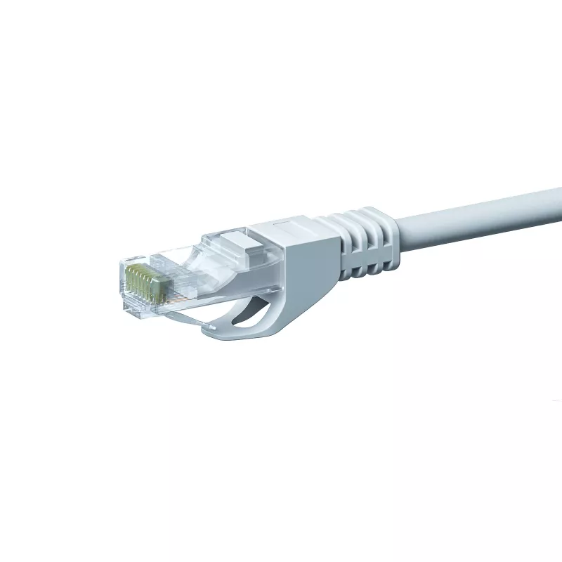 Cabo de rede DSIT CAT5e, U/UTP, 30 m, branco, 100% cobre (DC-52-300)
