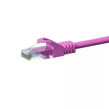 Cabo de rede DSIT CAT 5e U/UTP 15 m rosa CCA