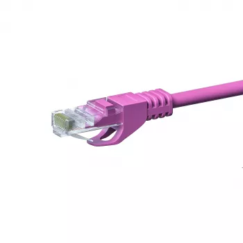 Cabo de rede DSIT CAT 5e U/UTP 15 m rosa CCA