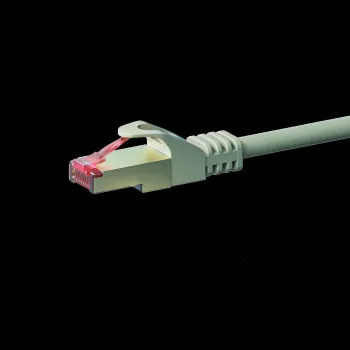 Cabo de rede DSIT CAT 6 LSOH - S/FTP - 0,50 metros - cinzento (DC-S61-005)