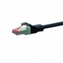 Cabo de rede DSIT CAT 6 S/FTP LSOH, 1,5 m, preto