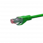 Cabo de rede DSIT CAT 6 S/FTP LSOH, 1,5 m, verde
