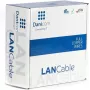 Cabo de rede DSIT DANICOM CAT6 UTP 100m PVC Fca DC-UTP6-100-FCA