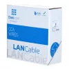 Cabo de rede DSIT CAT6 S/FTP AWG 27/7 flexível 100 m cinzento CCA