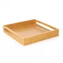 Leopold Vienna Franca Tabuleiro de bambu 35x35 cm quadrado natural LV618005