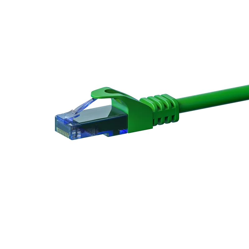 Cabo DSIT UTP CAT6a 0,25 m verde - 100% cobre (DC-U6A3-002)