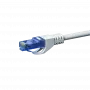 Cabo de patch DSIT UTP CAT6a, 50 m, branco, 100% cobre (DC-U6A2-500)