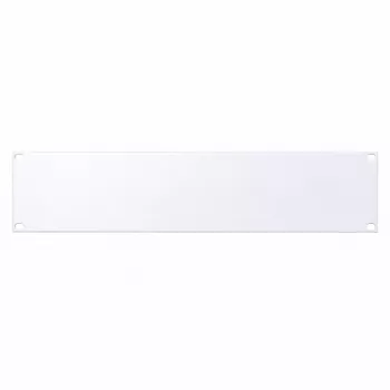 Painel cego DSIT 19 polegadas 2U branco DS-Blind2-W